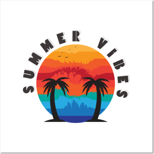 Summer vibes Posters and Art